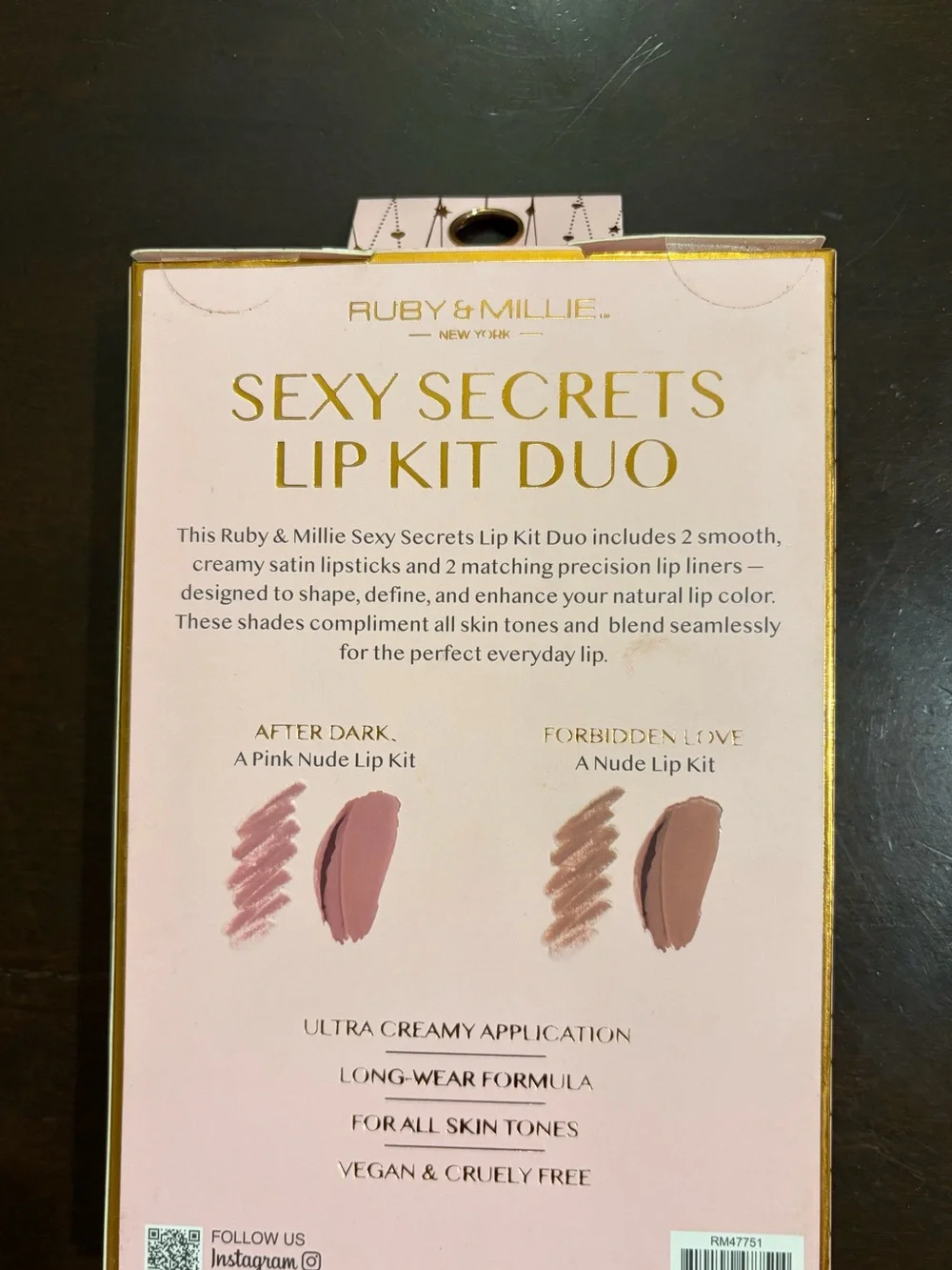 Pink and Mauve Lip Trio - Sexy Secrets Lip Kit